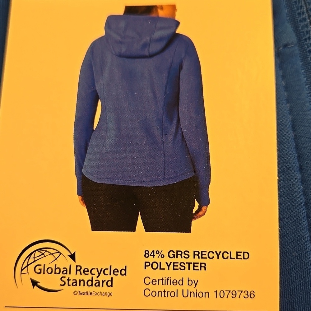 Mondetta Royal Blue Zip-Up Jacket - Picture 4 of 4